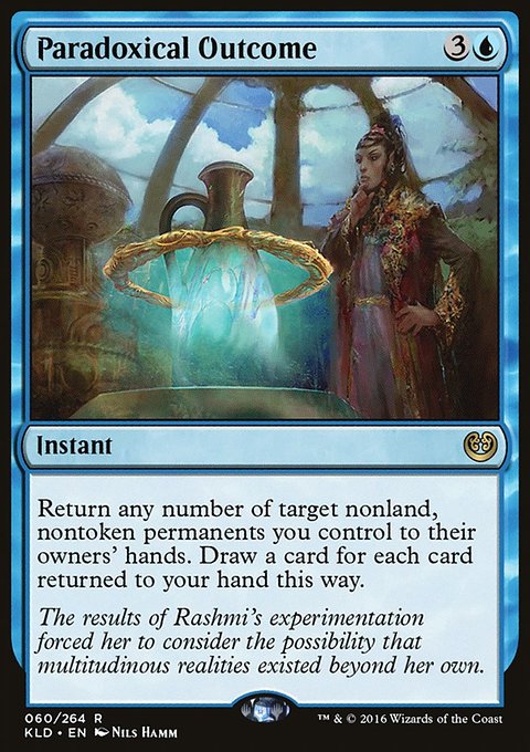 Paradoxical Outcome, Kaladesh #60, Magic: The Gathering card