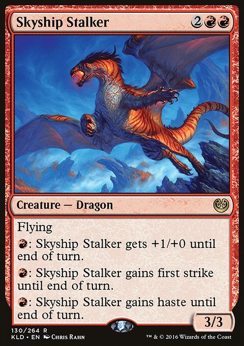 Skyship Stalker, Kaladesh #130, Magic: The Gathering card