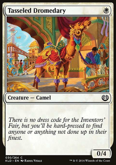 Tasseled Dromedary, Kaladesh #30, Magic: The Gathering card