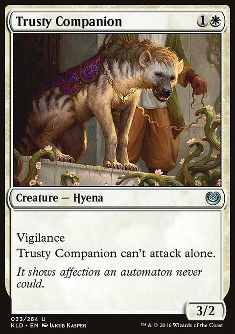 Trusty Companion, Kaladesh #33, Magic: The Gathering card