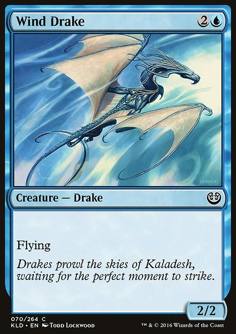 Wind Drake, Kaladesh #70, Magic: The Gathering card
