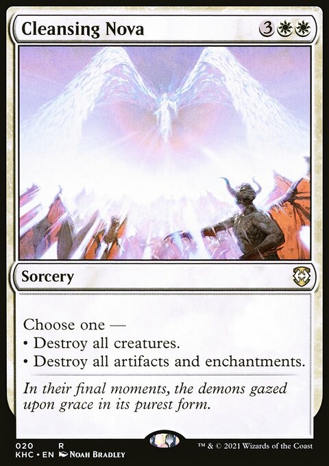 Cleansing Nova, Kaldheim Commander #20, Magic: The Gathering card