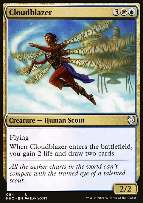 Cloudblazer, Kaldheim Commander #84, Magic: The Gathering card