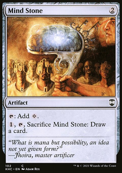 Mind Stone, Kaldheim Commander #102, Magic: The Gathering card