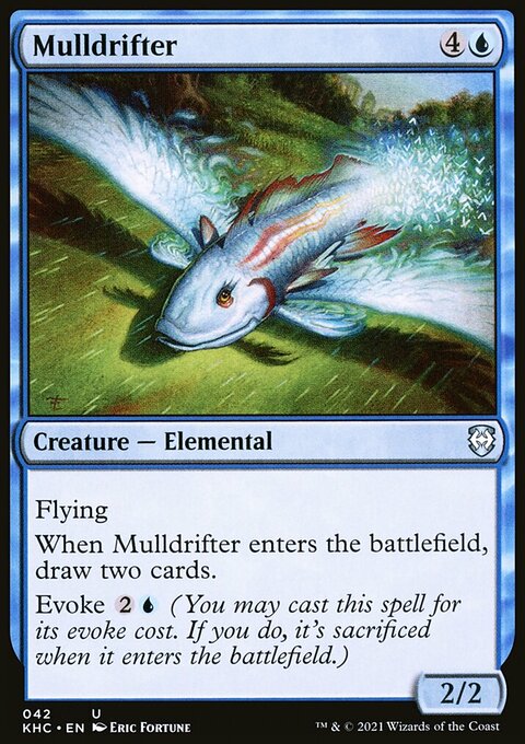 Mulldrifter, Kaldheim Commander #42, Magic: The Gathering card
