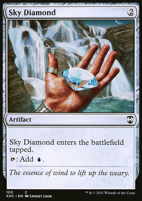 Sky Diamond, Kaldheim Commander #103, Magic: The Gathering card