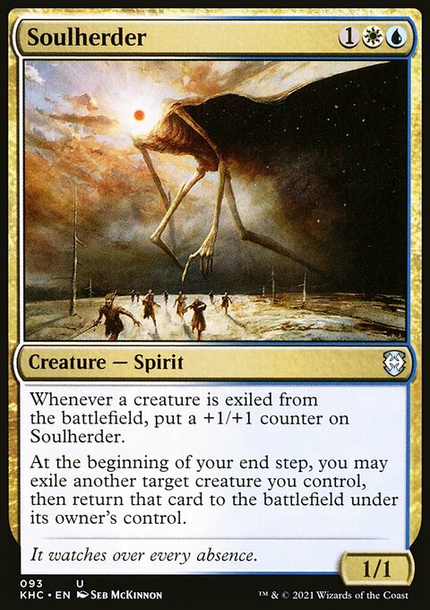 Soulherder, Kaldheim Commander #93, Magic: The Gathering card