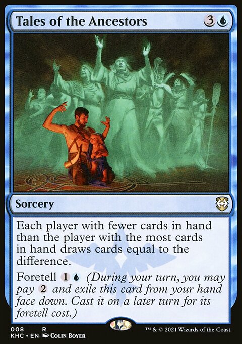 Tales of the Ancestors, Kaldheim Commander #8, Magic: The Gathering card