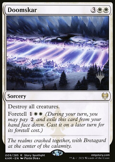 Doomskar, Kaldheim Promos #9p, Magic: The Gathering card