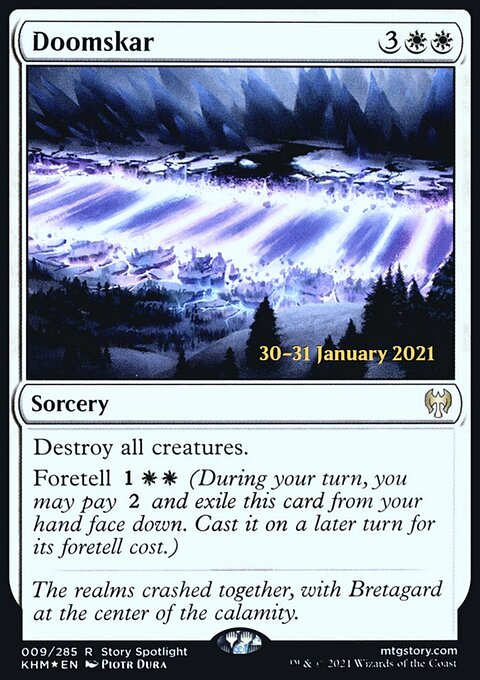Doomskar, Kaldheim Promos #9s, Magic: The Gathering card