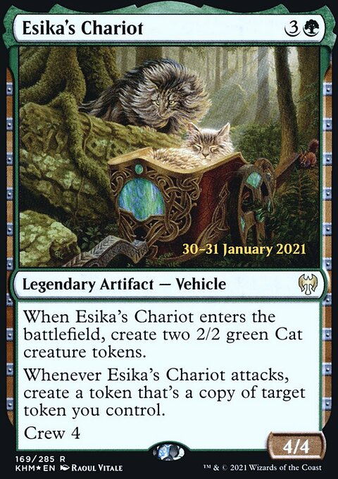 Esika's Chariot, Kaldheim Promos #169s, Magic: The Gathering card