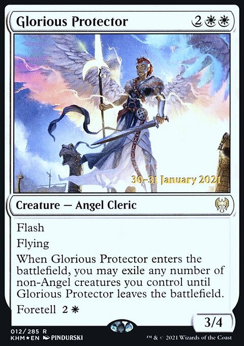 Glorious Protector, Kaldheim Promos #12s, Magic: The Gathering card