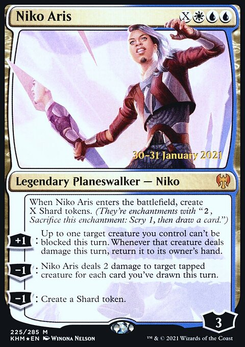 Niko Aris, Kaldheim Promos #225s, Magic: The Gathering card