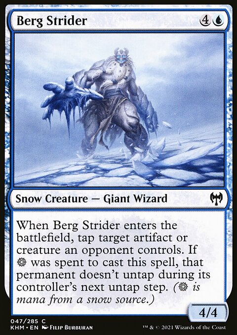 Berg Strider, Kaldheim #47, Magic: The Gathering card