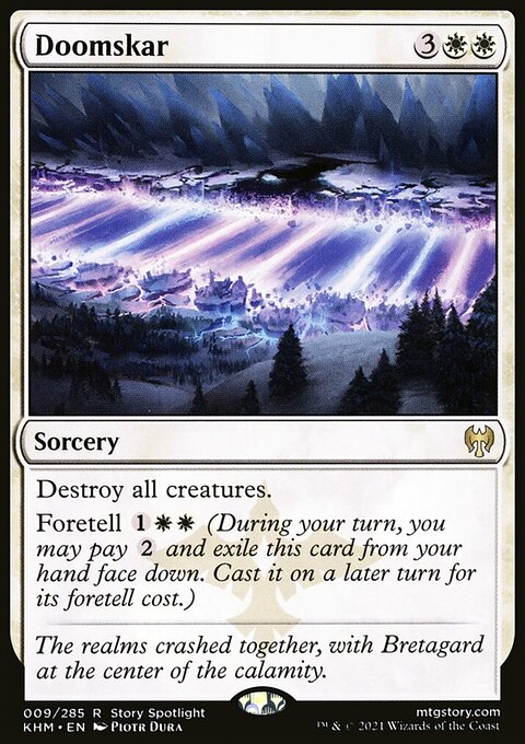 Doomskar, Kaldheim #9, Magic: The Gathering card