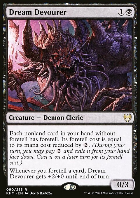 Dream Devourer, Kaldheim #90, Magic: The Gathering card