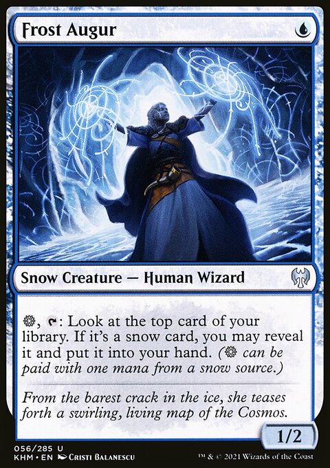Frost Augur, Kaldheim #56, Magic: The Gathering card