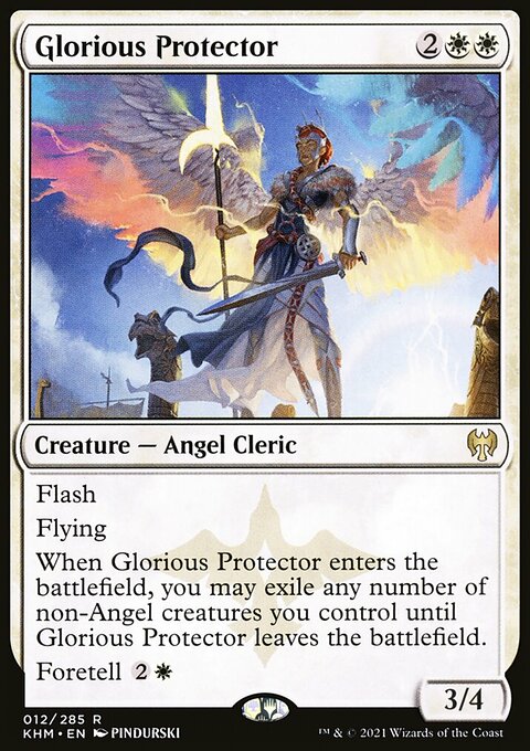 Glorious Protector, Kaldheim #12, Magic: The Gathering card