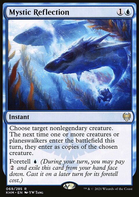 Mystic Reflection, Kaldheim #69, Magic: The Gathering card