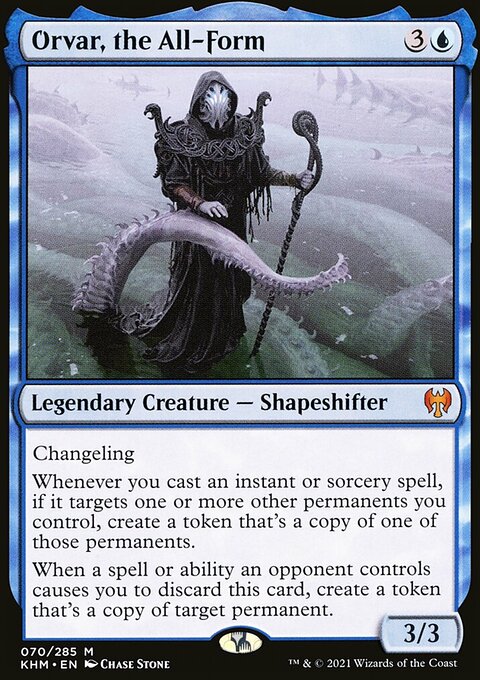 Orvar, the All-Form, Kaldheim #70, Magic: The Gathering card