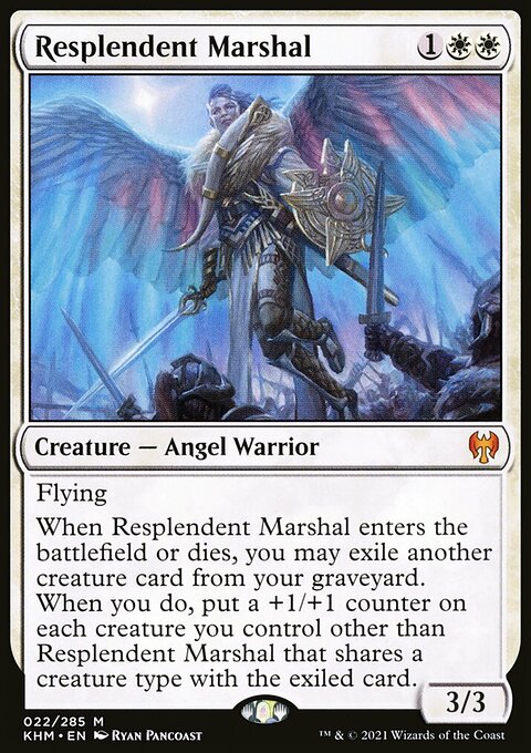 Resplendent Marshal, Kaldheim #22, Magic: The Gathering card