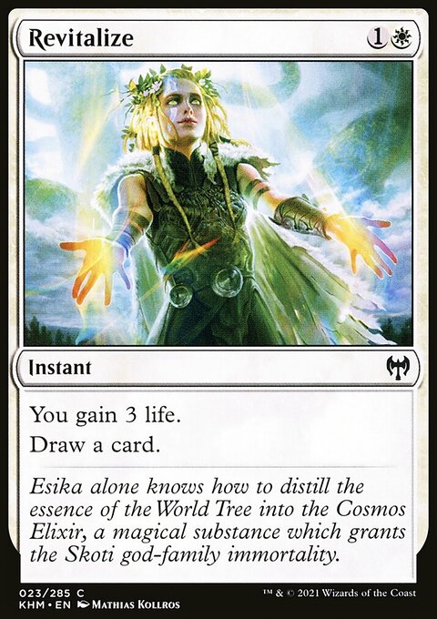 Revitalize, Kaldheim #23, Magic: The Gathering card