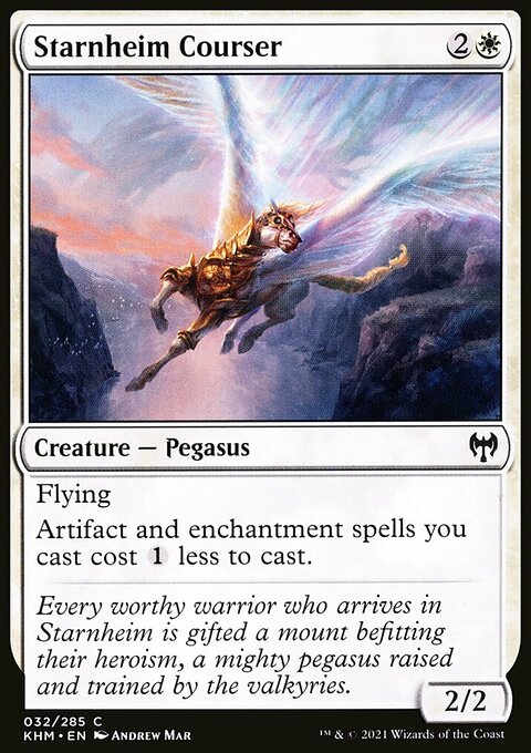 Starnheim Courser, Kaldheim #32, Magic: The Gathering card