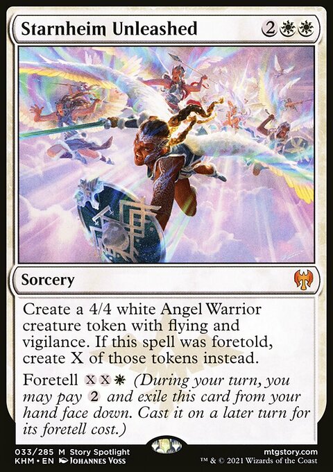 Starnheim Unleashed, Kaldheim #33, Magic: The Gathering card
