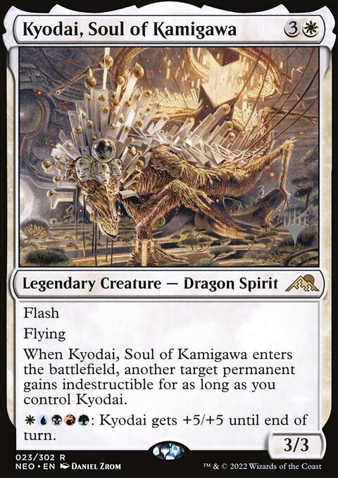 Kyodai, Soul of Kamigawa, Kamigawa: Neon Dynasty Promos #23p, Magic: The Gathering card