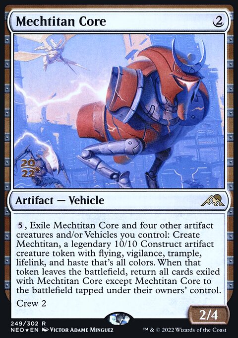 Mechtitan Core, Kamigawa: Neon Dynasty Promos #249s, Magic: The Gathering card