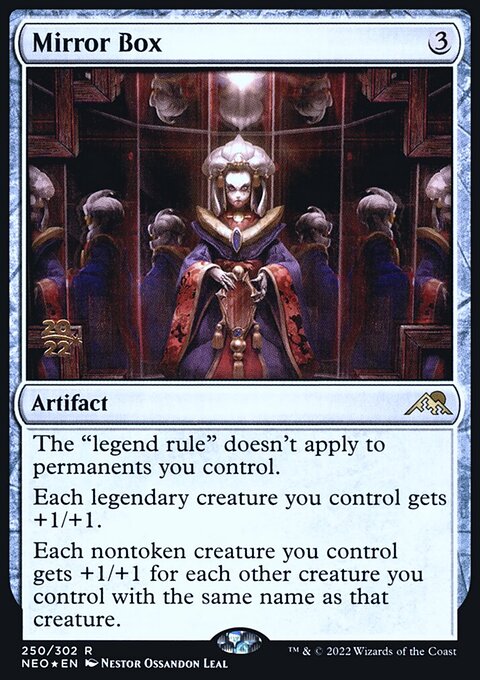 Mirror Box, Kamigawa: Neon Dynasty Promos #250s, Magic: The Gathering card