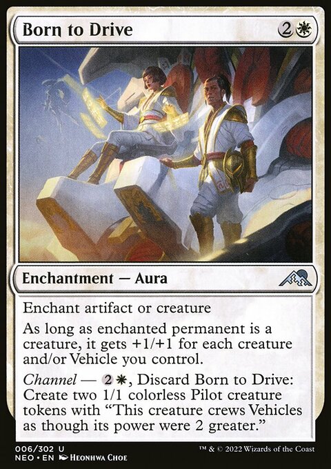 Born to Drive, Kamigawa: Neon Dynasty #6, Magic: The Gathering card