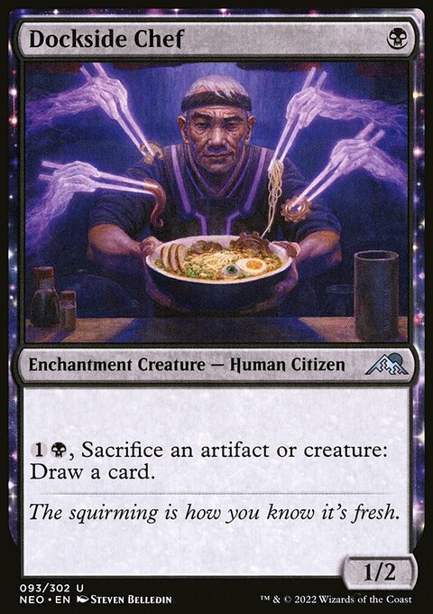 Dockside Chef, Kamigawa: Neon Dynasty #93, Magic: The Gathering card