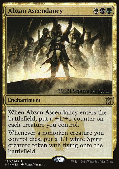 Abzan Ascendancy, Khans of Tarkir Promos #160s, Magic: The Gathering card