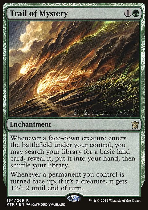 Trail of Mystery, Khans of Tarkir Promos #154s, Magic: The Gathering card