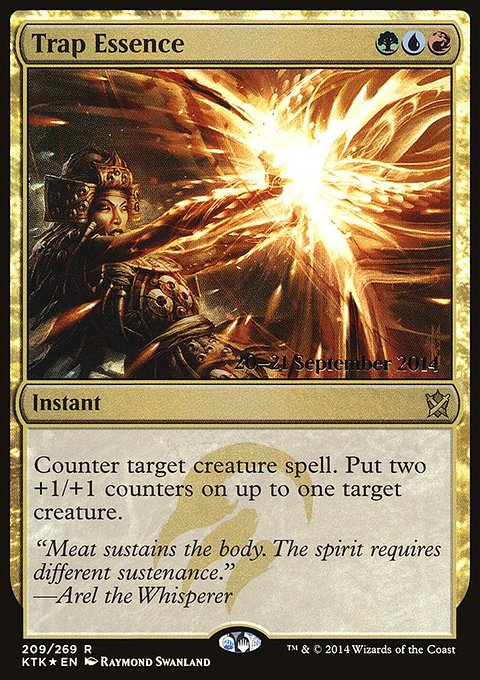 Trap Essence, Khans of Tarkir Promos #209s, Magic: The Gathering card