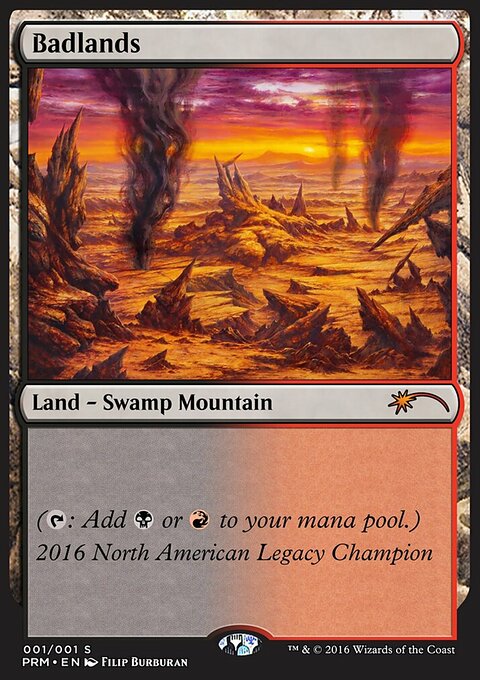 Badlands, Legacy Championship #2016NA, Magic: The Gathering card
