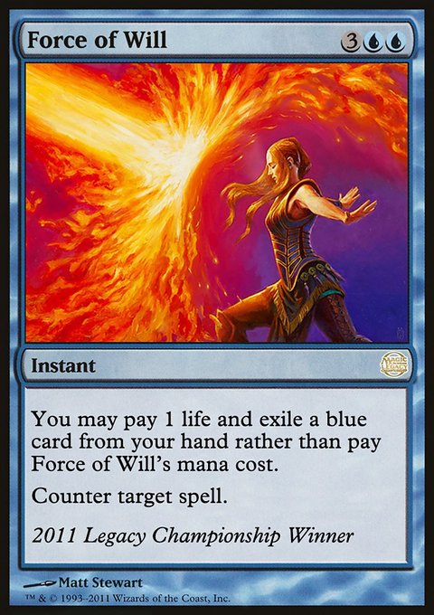 Force of Will, Legacy Championship #2011, Magic: The Gathering card