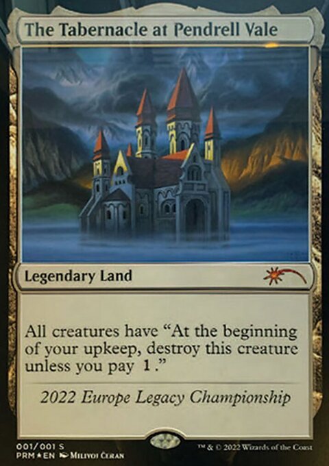 The Tabernacle at Pendrell Vale, Legacy Championship #2022C, Magic: The Gathering card