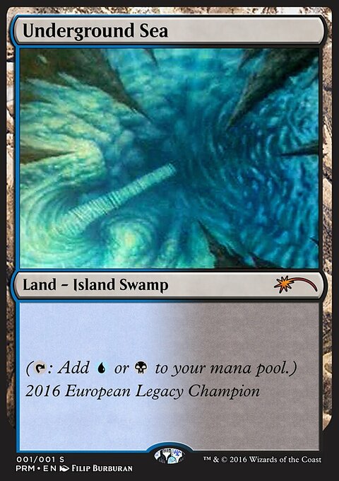 Underground Sea, Legacy Championship #2016EU, Magic: The Gathering card