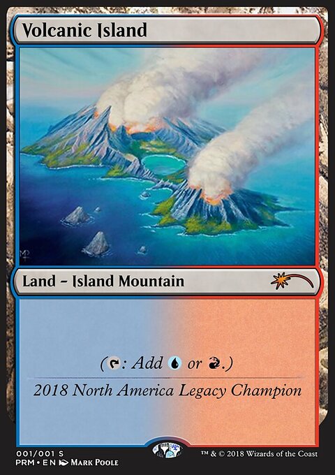 Volcanic Island, Legacy Championship #2018NA, Magic: The Gathering card