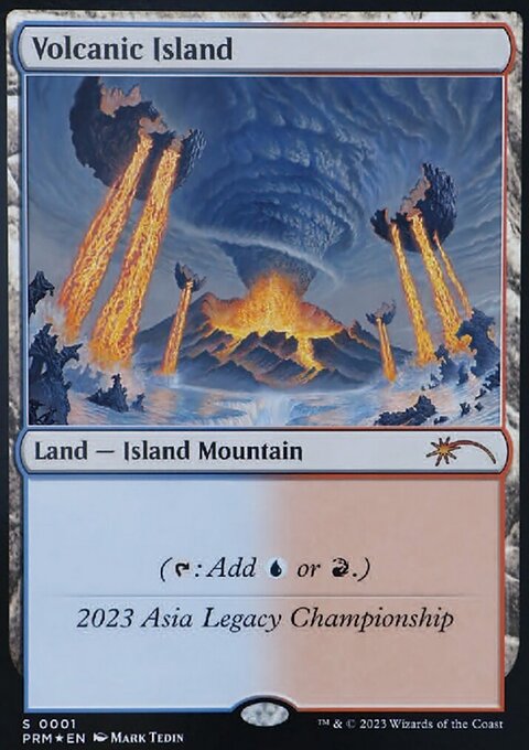 Volcanic Island, Legacy Championship #2023A, Magic: The Gathering card