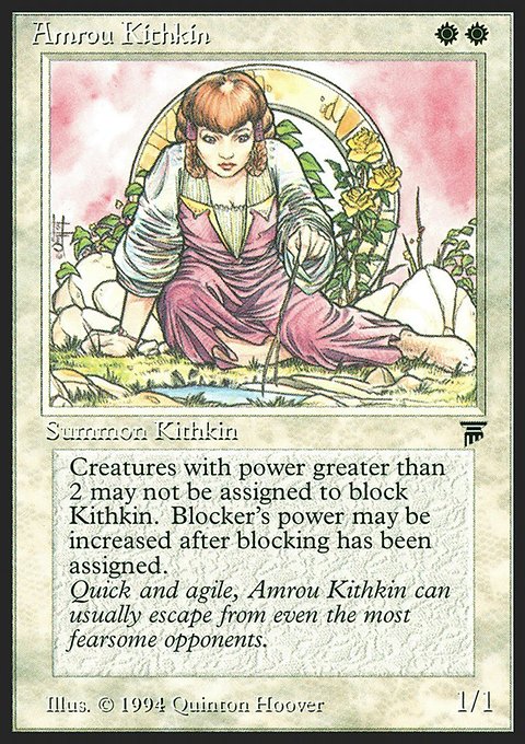 Amrou Kithkin, Legends #3, Magic: The Gathering card