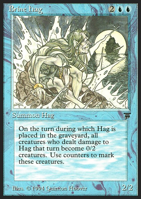 Brine Hag, Legends #49, Magic: The Gathering card
