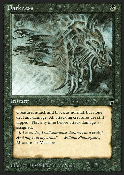 Darkness, Legends #94, Magic: The Gathering card