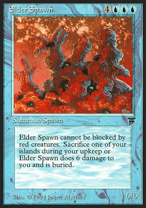 Elder Spawn, Legends #52, Magic: The Gathering card