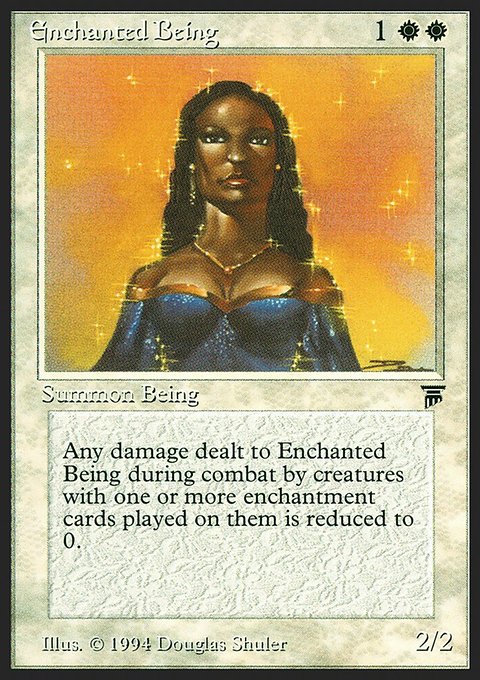 Enchanted Being, Legends #12, Magic: The Gathering card