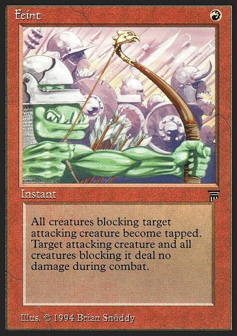 Feint, Legends #146, Magic: The Gathering card