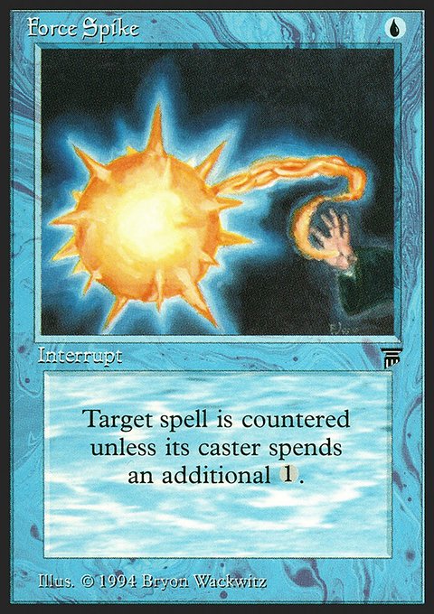 Force Spike, Legends #58, Magic: The Gathering card