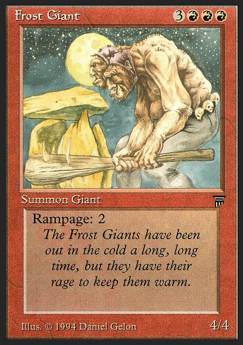 Frost Giant, Legends #148, Magic: The Gathering card